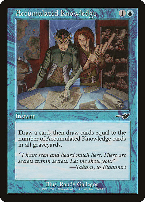 Accumulated Knowledge (NEM) (Foil) (#26)