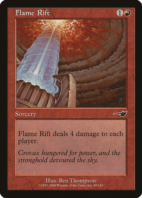 Flame Rift (NEM) (Foil) (#80)