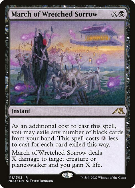 March of Wretched Sorrow (NEO) (Foil) (#111)