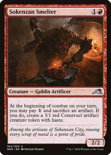 Sokenzan Smelter (NEO) (Foil) (#164)