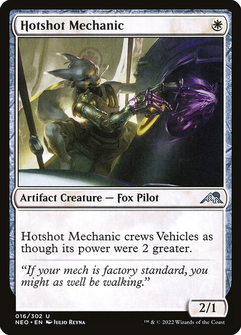 Hotshot Mechanic (NEO) (Foil) (#16)