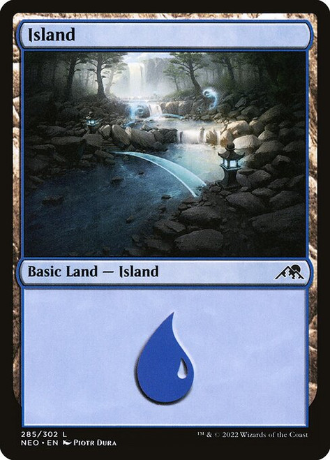 Island (NEO) (Foil) (#285)