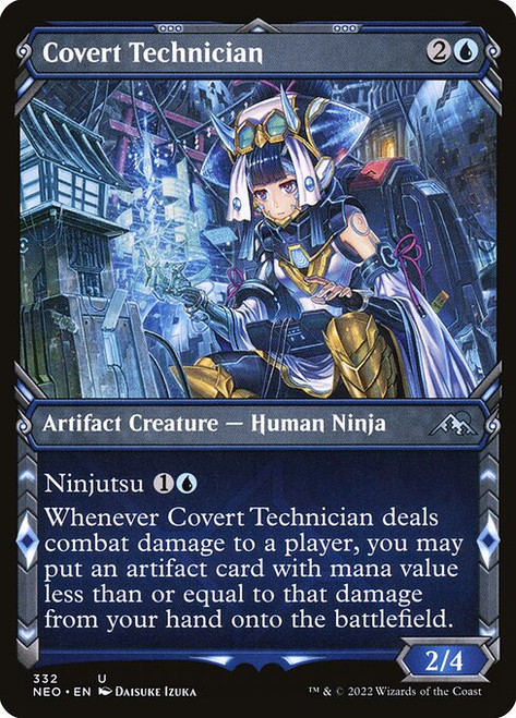 Covert Technician (NEO) (Foil) (Showcase) (#332)