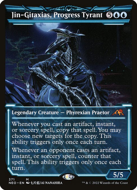 Jin-Gitaxias, Progress Tyrant (NEO) (Showcase) (#371)