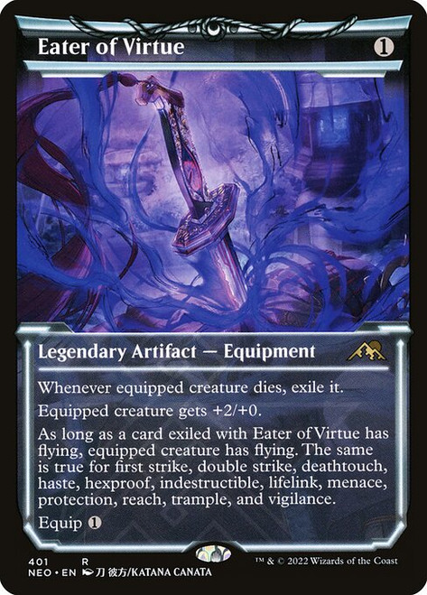 Eater of Virtue (NEO) (Foil) (Showcase) (#401)