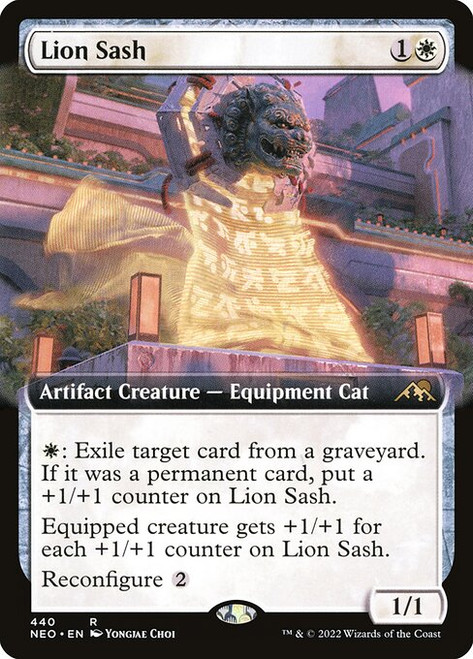 Lion Sash (NEO) (Extended Art) (#440)