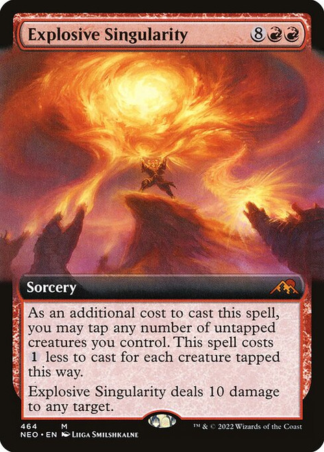 Explosive Singularity (NEO) (Foil) (Extended Art) (#464)
