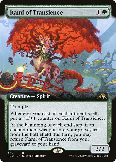 Kami of Transience (NEO) (Foil) (Extended Art) (#476)