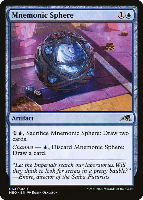 Mnemonic Sphere (NEO) (Foil) (#64)