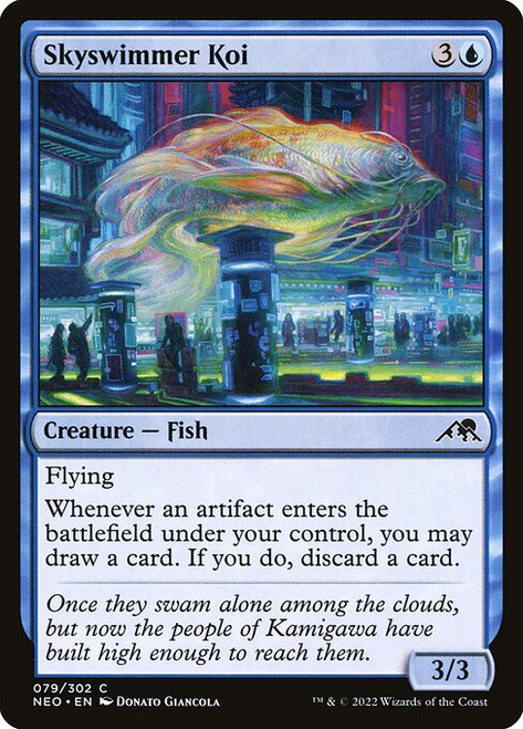 Skyswimmer Koi (NEO) (Foil) (#79)