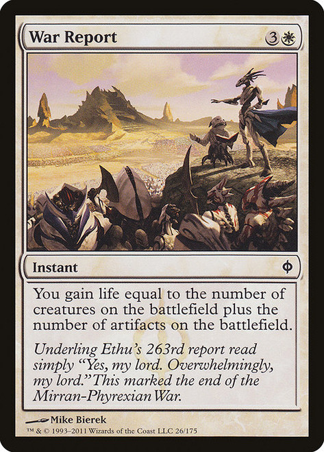War Report (NPH) (Foil) (#26)