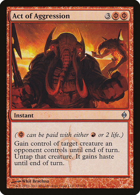 Act of Aggression (NPH) (Foil) (#78)