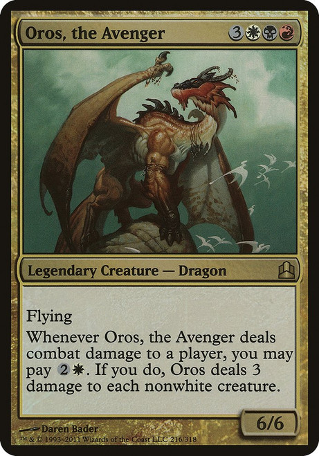 Oros, the Avenger (OCMD) (Foil) (#216)