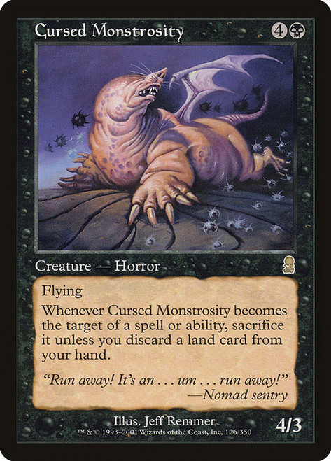 Cursed Monstrosity (ODY) (#126)