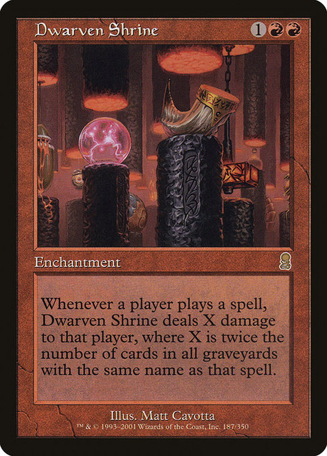 Dwarven Shrine (ODY) (Foil) (#187)