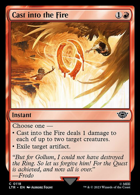 Cast into the Fire (LTR) (#118)