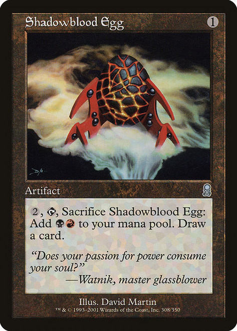 Shadowblood Egg (ODY) (Foil) (#308)