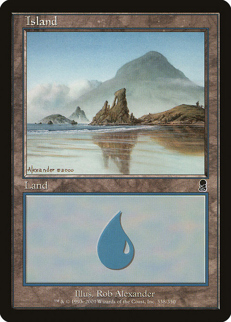 Island (ODY) (Foil) (#338)