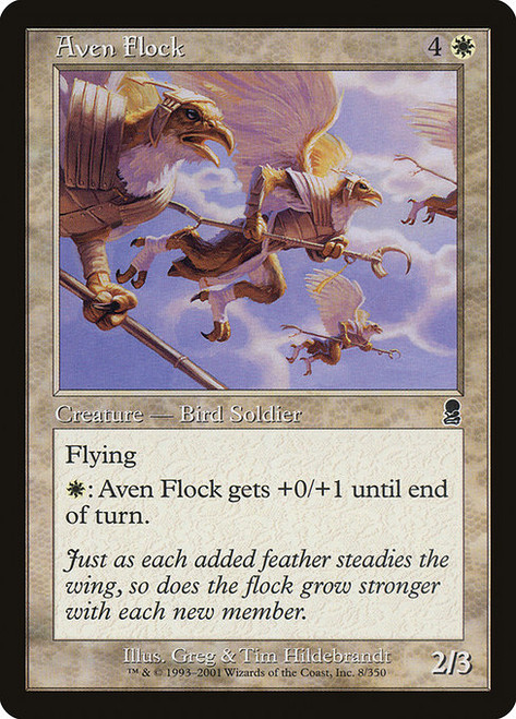 Aven Flock (ODY) (Foil) (#8)