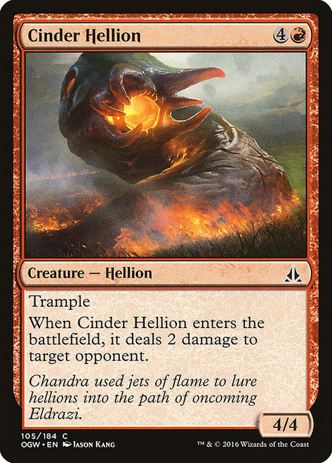 Cinder Hellion (OGW) (Foil) (#105)