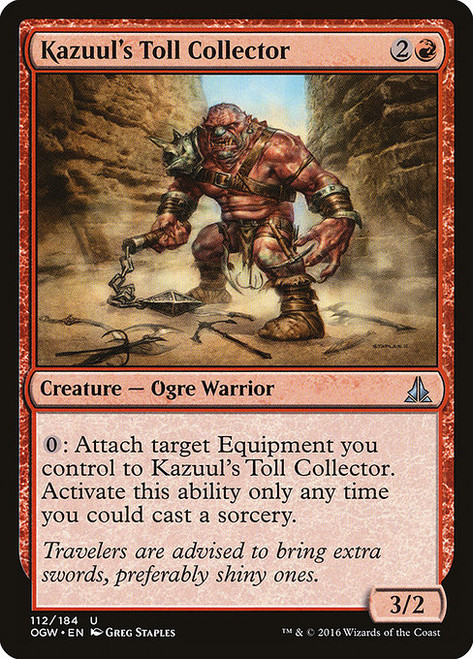 Kazuul's Toll Collector (OGW) (Foil) (#112)