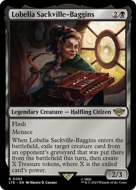 Lobelia Sackville-Baggins (LTR) (Foil) (#93)