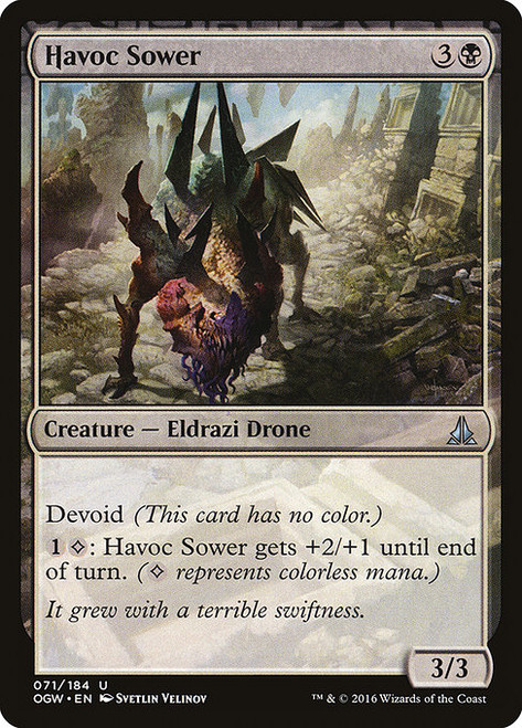 Havoc Sower (OGW) (Foil) (#71)