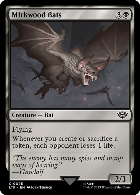 Mirkwood Bats (LTR) (Foil) (#95)