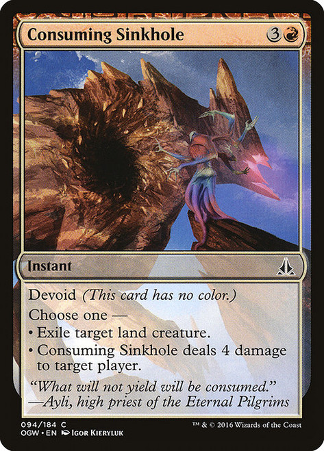Consuming Sinkhole (OGW) (Foil) (#94)