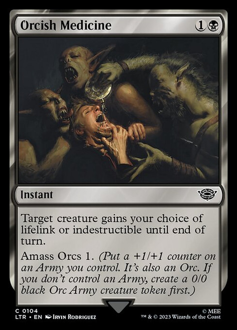 Orcish Medicine (LTR) (Foil) (#104)