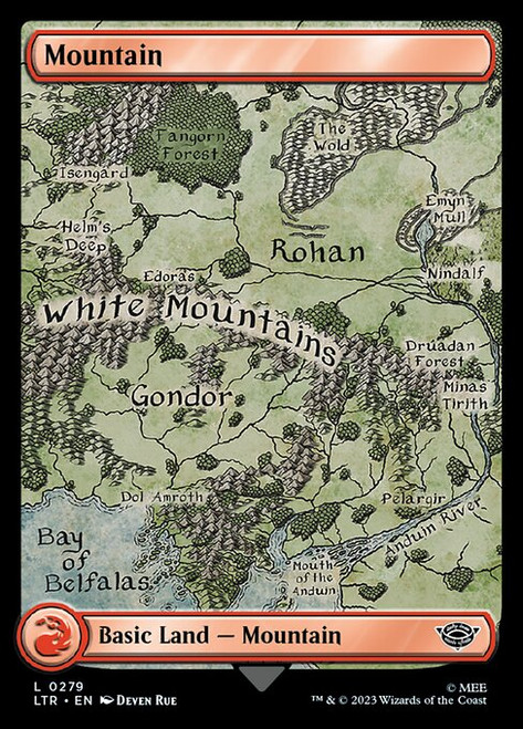 Mountain (LTR) (Full Art) (#279) Mountain (LTR) (Full Art) (#279)