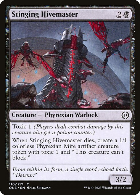 Stinging Hivemaster (ONE) (Foil) (#110)