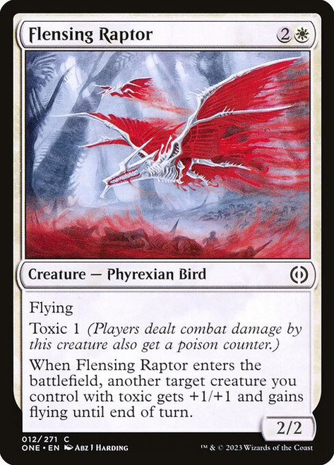 Flensing Raptor (ONE) (Foil) (#12)
