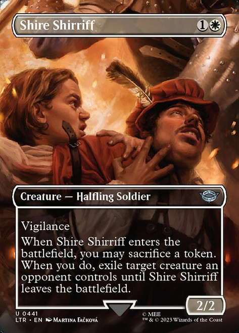 Shire Shirriff (LTR) (Foil) (Borderless) (#441) Shire Shirriff (LTR) (Foil) (Borderless) (#441)