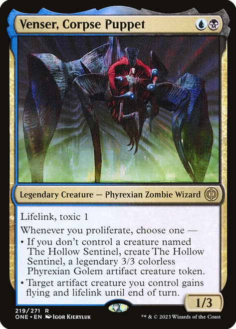 Venser, Corpse Puppet (ONE) (Foil) (#219)