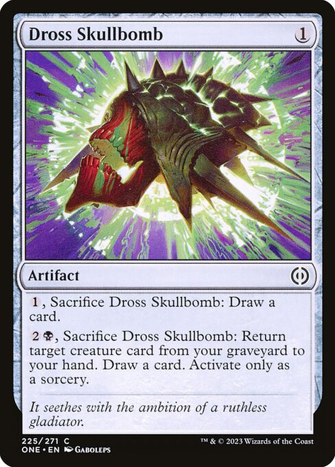 Dross Skullbomb (ONE) (Foil) (#225)