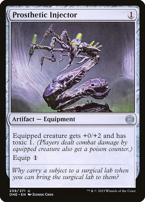 Prosthetic Injector (ONE) (Foil) (#239)
