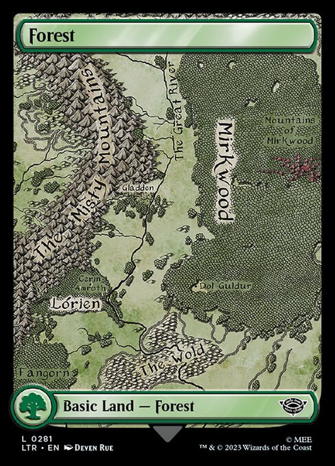 Forest (LTR) (Foil) (Full Art) (#281) Forest (LTR) (Foil) (Full Art) (#281)