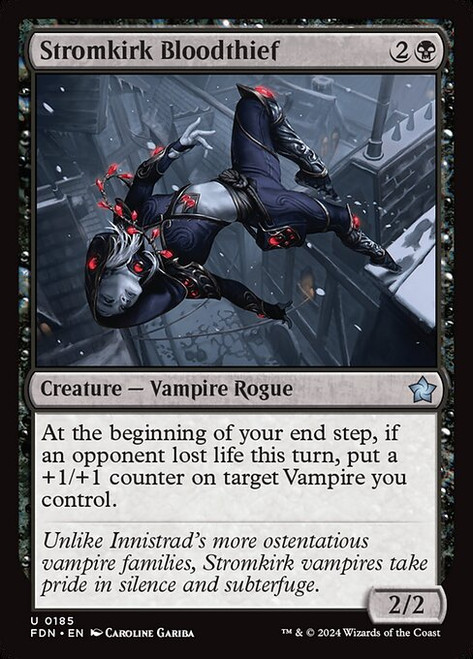 Stromkirk Bloodthief (FDN) (Foil) (#185)