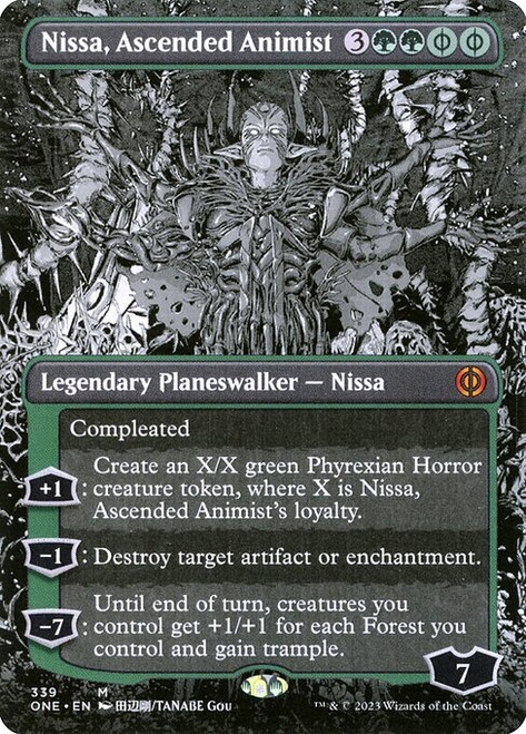 Nissa, Ascended Animist (ONE) (Showcase) (#339)