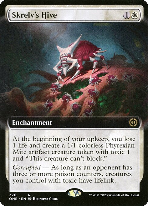 Skrelv's Hive (ONE) (Foil) (Extended Art) (#376)