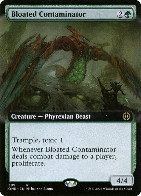 Bloated Contaminator (ONE) (Foil) (Extended Art) (#389)