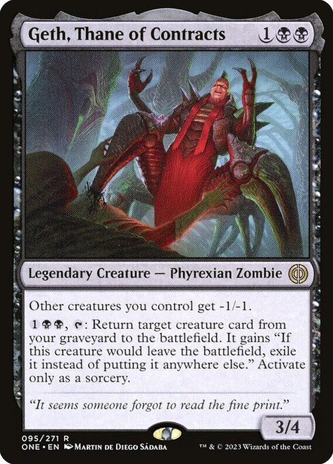 Geth, Thane of Contracts (ONE) (#95)
