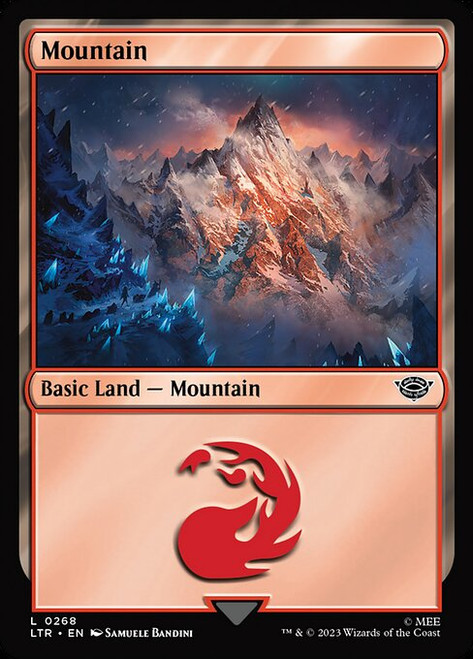 Mountain (LTR) (Foil) (#268) Mountain (LTR) (Foil) (#268)