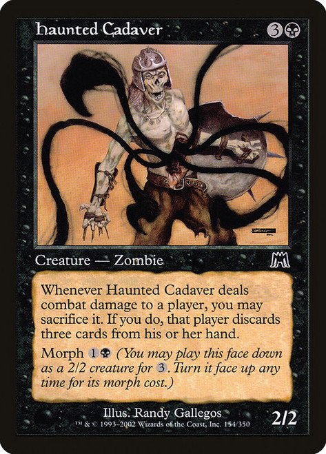 Haunted Cadaver (ONS) (Foil) (#154)