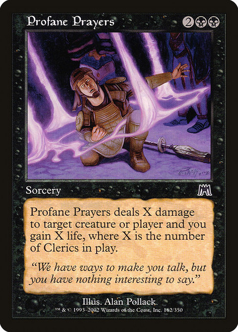Profane Prayers (ONS) (#162)