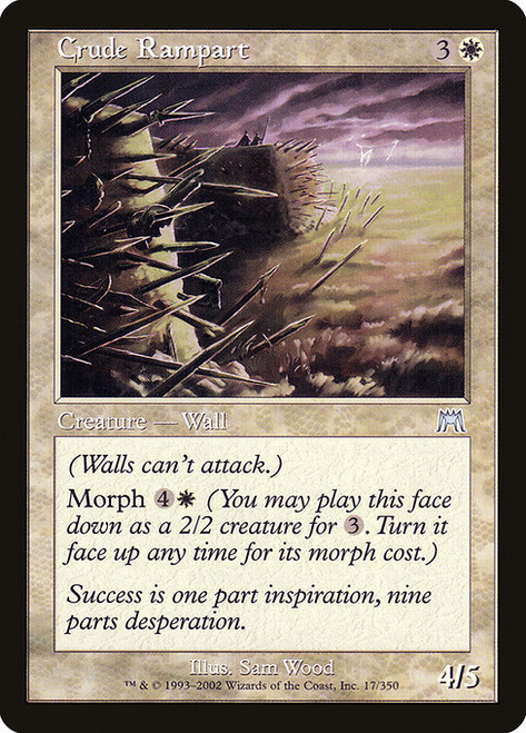 Crude Rampart (ONS) (Foil) (#17)