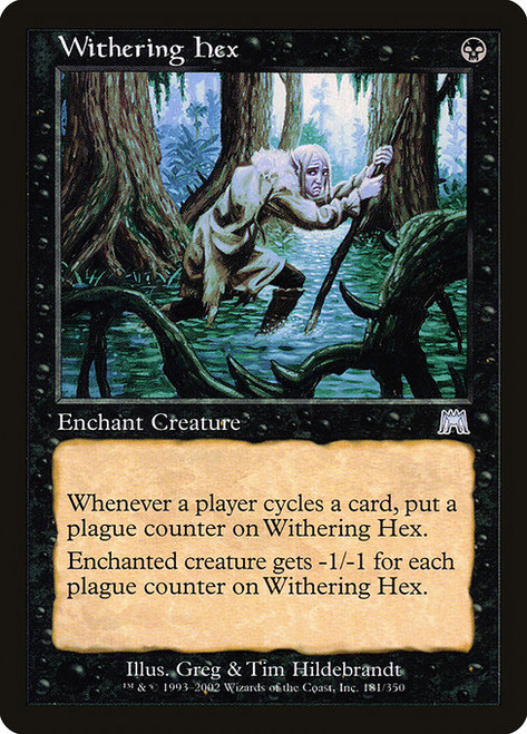Withering Hex (ONS) (Foil) (#181)