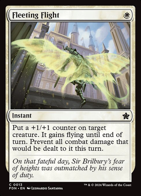 Fleeting Flight (FDN) (Foil) (#13)