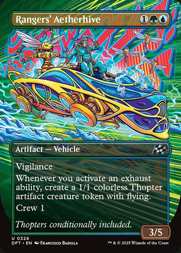 Rangers' Aetherhive (DFT) (Foil) (Borderless) (#326)